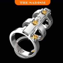 Load image into Gallery viewer, The Sadism Chastity Device 35mm