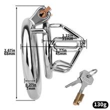 Load image into Gallery viewer, 304 Stainless Steel Cock Cage - 8