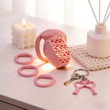 Afbeelding in Gallery-weergave laden, 3D Printed Resin Chastity Device with 4 Ring Sizes