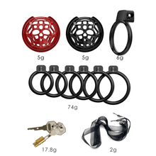 Load image into Gallery viewer, Personalized Skeleton Chastity Cage