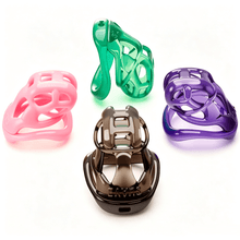 Lade das Bild in den Galerie-Viewer, Ice Slave Mamba Translucent Nylon Chastity Cage