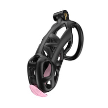 Lade das Bild in den Galerie-Viewer, Black Cobra Maxi Keuschheitsset mit Harnröhre