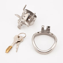 Load image into Gallery viewer, Bull Head Skeleton Chastity Cage -5