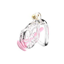 Load image into Gallery viewer, Transparent Cobra Nano Chastity Kit With Urethral