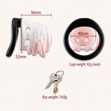 Lade das Bild in den Galerie-Viewer, Cherry Blossom Anime ABS Chastity Cage with Five Rings