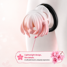 Lade das Bild in den Galerie-Viewer, Cherry Blossom Anime ABS Chastity Cage with Five Rings