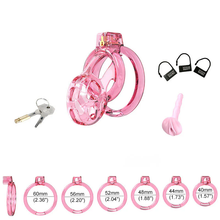 Load image into Gallery viewer, Cobra Soft Chastity Cage pink