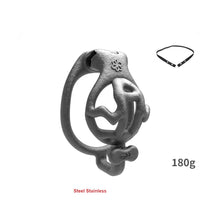 Load image into Gallery viewer, Male Chastity Cage Sissy - steel