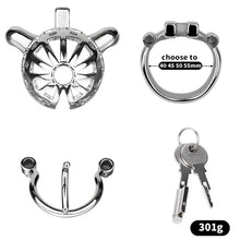 Lade das Bild in den Galerie-Viewer, Removable PA Chastity Cage-6