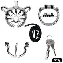 Lade das Bild in den Galerie-Viewer, Removable PA Chastity Cage- 7