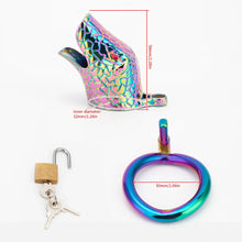 Load image into Gallery viewer, Snakehead-Themed Cock Cage