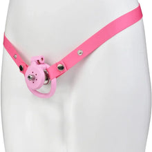 Load image into Gallery viewer, Flat Chastity Cage With Inverted Plugged