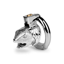 Load image into Gallery viewer, Stainless Steel Snakehead Chastity Lock