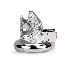 Load image into Gallery viewer, Stainless Steel Snakehead Chastity Lock
