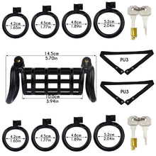 Lade das Bild in den Galerie-Viewer, Kunststoff-Zwillings-Keuschheitskäfig