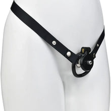 Load image into Gallery viewer, Flat Chastity Cage With Inverted Plugged