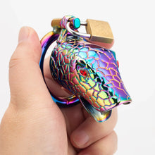 Load image into Gallery viewer, Snakehead-Themed Cock Cage