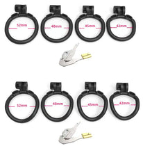 Afbeelding in Gallery-weergave laden, Sissy Male Chastity Cage -ring- size