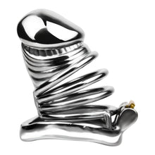 Lade das Bild in den Galerie-Viewer, Steel Chastity Cage - 19