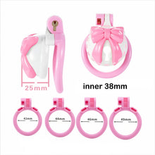 Load image into Gallery viewer, ABS Ribbon Bell Chastity Cage