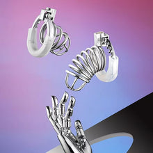Load image into Gallery viewer, Abstinence Adjustable Metal Chastity Cage