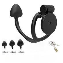 Load image into Gallery viewer, Abstinence Flat Chastity Cage - 5