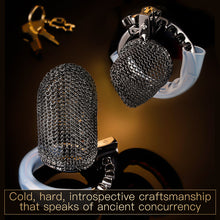 Load image into Gallery viewer, Adjustable Chainmail Chastity Cage 2