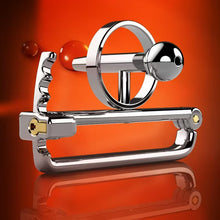 Load image into Gallery viewer, Adjustable Cock Cage With Horse-eye Bars 2