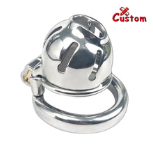 Afbeelding in Gallery-weergave laden, Alice Custom Chastity Cage with PA Detail image