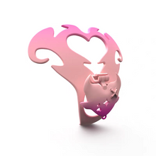Afbeelding in Gallery-weergave laden, Angel's Heart Chastity Belt Adjustable - 1