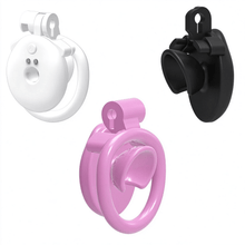 Lade das Bild in den Galerie-Viewer, App-Controlled Micro Flat Chastity Cage with Vibration