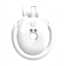 Lade das Bild in den Galerie-Viewer, App-Controlled Micro Flat Chastity Cage with Vibration