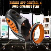 Lade das Bild in den Galerie-Viewer, App and Remote-Control Electric Shock Chastity Cage