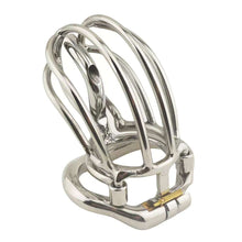 Load image into Gallery viewer, PA Puncture Banana Chastity Cage 2