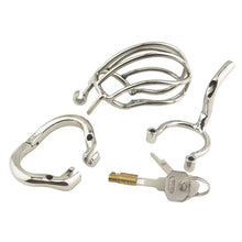 Load image into Gallery viewer, PA Puncture Banana Chastity Cage