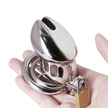 Afbeelding in Gallery-weergave laden, BDSM Roestvrijstalen Kuisheidsapparaat Met Spike Ring