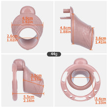 Load image into Gallery viewer, Beast Dragon Textured ABS Chastity Cage