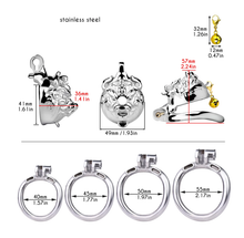 Load image into Gallery viewer, Beast Penis Locker With Chastity Bell -5