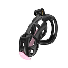 Lade das Bild in den Galerie-Viewer, Black Cobra Keuschheits-Standardset mit Gürtel und Harnröhre