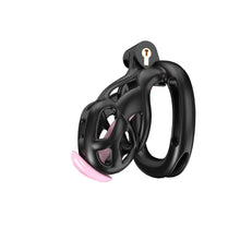 Lade das Bild in den Galerie-Viewer, Black Cobra Keuschheits-Nano-Set mit Gürtel und Harnröhre