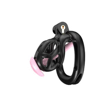 Afbeelding in Gallery-weergave laden, Zwarte Cobra Kuisheidsnub Kit Met Riem En Urethrale