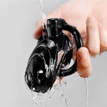 Load image into Gallery viewer, Black Metal Chastity Lock -waterproof