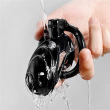Lade das Bild in den Galerie-Viewer, Black Metal Chastity Cage