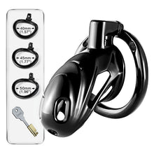 Lade das Bild in den Galerie-Viewer, Black Metal Chastity Cage