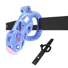 Afbeelding in Gallery-weergave laden, Blue Cobra Kuisheidsstandaardset met riem en urethra