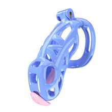 Lade das Bild in den Galerie-Viewer, Blue Cobra Keuschheits-Maxi-Set mit Gürtel und Harnröhre