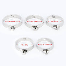 Load image into Gallery viewer, Bondage Stainless Steel Chastity Cage With Spike Ring