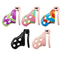 Lade das Bild in den Galerie-Viewer, Breathable Soft Rubber Chastity Cage 18