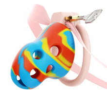 Lade das Bild in den Galerie-Viewer, Breathable Soft Rubber Chastity Cage 7