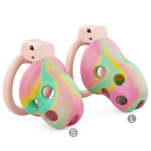 Lade das Bild in den Galerie-Viewer, Breathable Soft Rubber Chastity Cage 15